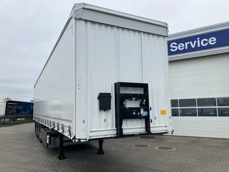 Kässbohrer SCS X+ / 90 - 12 / 27 Schuifzeilen multiplex vloer met palletkist 30 Europallets - Plachtový náves: obrázok 2 Kässbohrer SCS X+ / 90 - 12 / 27 Schuifzeilen multiplex vloer met palletkist 30 Europallets - Plachtový náves: obrázok 2