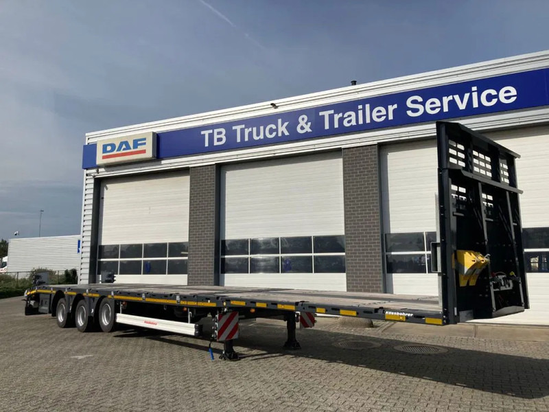 Kässbohrer SPA M3 / 1N - 18 / 27 Heavy Duty uitschuifbare vlakke mega trailer met liftas, rongen en oprijplaten - Náves skriňové: obrázok 3 Kässbohrer SPA M3 / 1N - 18 / 27 Heavy Duty uitschuifbare vlakke mega trailer met liftas, rongen en oprijplaten - Náves skriňové: obrázok 3