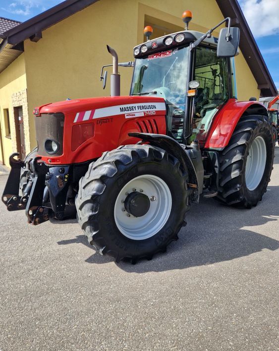 Ciągnik Massey Ferguson MF 7480 TV 2008 Massey Ferguson 7480 Dyna-TV - Traktor: obrázok 1 Ciągnik Massey Ferguson MF 7480 TV 2008 Massey Ferguson 7480 Dyna-TV - Traktor: obrázok 1