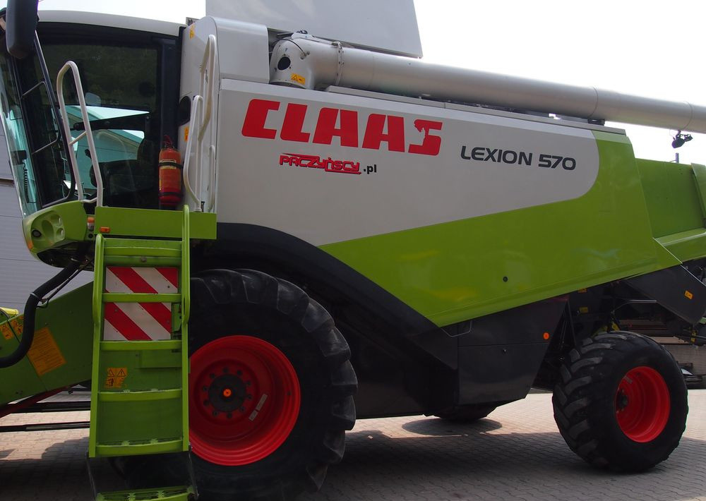Kombajn zbożawy Claas Lexon 570  Kombajn zbożowy CLAAS LEXION 570+ heder VARIO 7,5m - Obilný kombajn: obrázok 4 Kombajn zbożawy Claas Lexon 570  Kombajn zbożowy CLAAS LEXION 570+ heder VARIO 7,5m - Obilný kombajn: obrázok 4