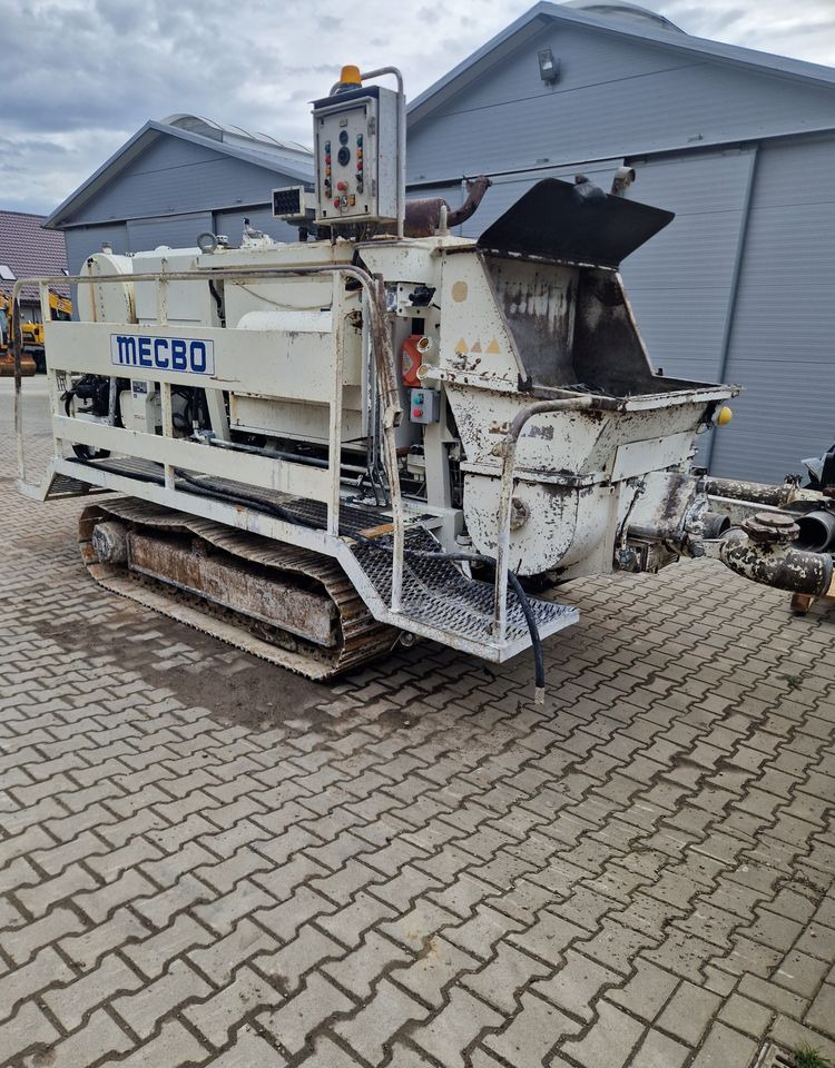 Pompa do betonu Mecbo CAR TCACK P6.80 APV/DI 90bar 2007 Pompa do betonu MECBO P6.80 na gąsienicach - Stacionárne čerpadlo betónu: obrázok 1 Pompa do betonu Mecbo CAR TCACK P6.80 APV/DI 90bar 2007 Pompa do betonu MECBO P6.80 na gąsienicach - Stacionárne čerpadlo betónu: obrázok 1