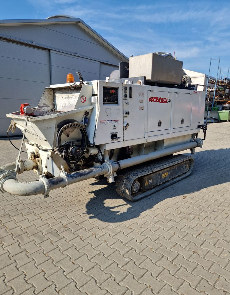 Pompa do betonu Schwing SP1250 73m3 65bar 2008 Pompa do betonu SCHWING na gąsienicach - Stacionárne čerpadlo betónu: obrázok 1 Pompa do betonu Schwing SP1250 73m3 65bar 2008 Pompa do betonu SCHWING na gąsienicach - Stacionárne čerpadlo betónu: obrázok 1