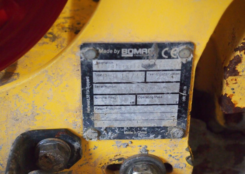 Ubijarka Bomag BVP 18/45 2019 Zagęszczarka Bomag 91 - Vibračná doska: obrázok 4 Ubijarka Bomag BVP 18/45 2019 Zagęszczarka Bomag 91 - Vibračná doska: obrázok 4