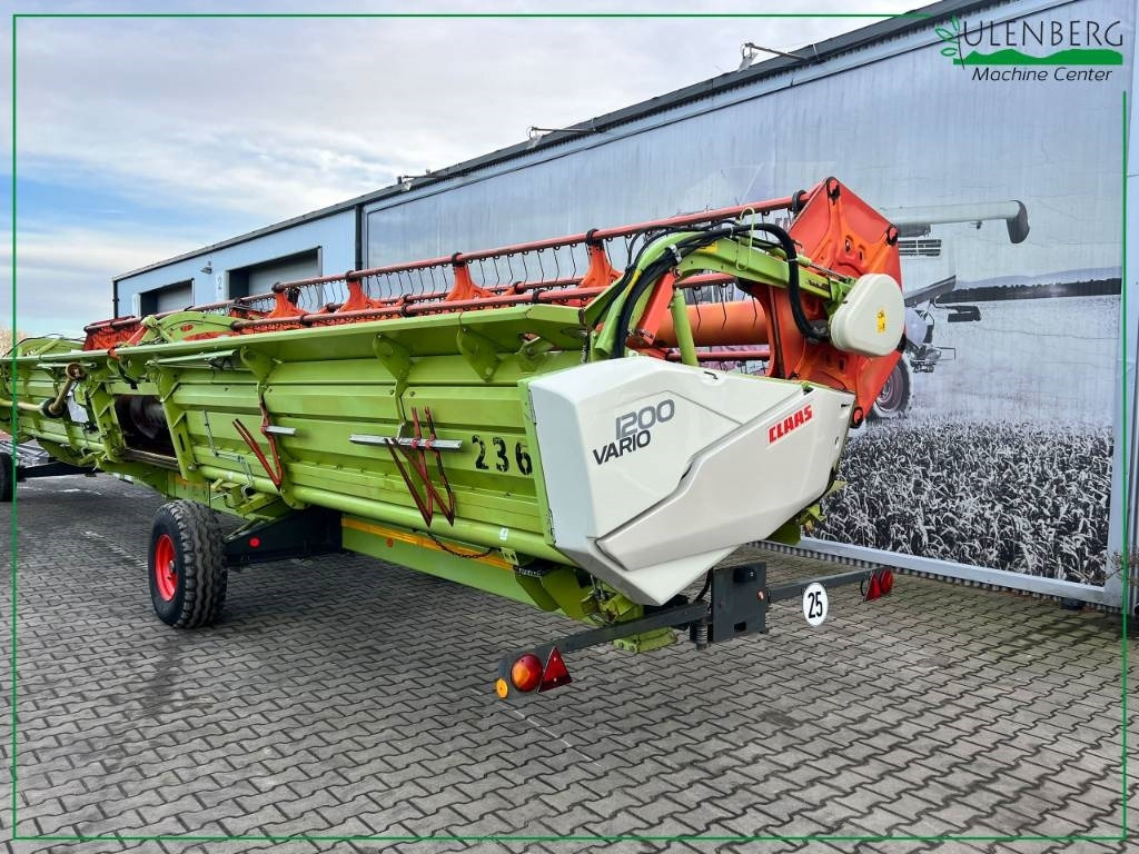 Claas Vario 1200 + wózek transportowy  - Adaptér na obilie: obrázok 5 Claas Vario 1200 + wózek transportowy  - Adaptér na obilie: obrázok 5