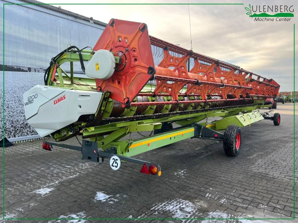 Claas Vario 1200 + wózek transportowy  - Adaptér na obilie: obrázok 3 Claas Vario 1200 + wózek transportowy  - Adaptér na obilie: obrázok 3