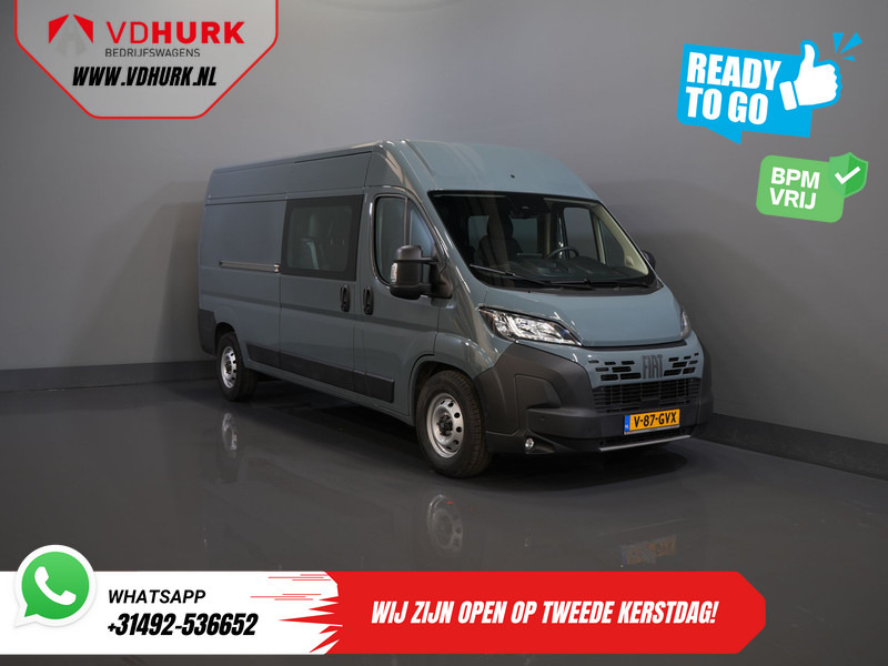 Fiat Ducato 2.2 MJ 180 pk Aut. L3H2 DC Dubbel Cabine BPM VRIJ! 6 Pers./ 2x Schuifdeur/ Climate/ 2.5t Trekverm./ Cruise/ Camera/ Trekhaak - Furgon, Dodávkа s dvojitou kabínou: obrázok 1 Fiat Ducato 2.2 MJ 180 pk Aut. L3H2 DC Dubbel Cabine BPM VRIJ! 6 Pers./ 2x Schuifdeur/ Climate/ 2.5t Trekverm./ Cruise/ Camera/ Trekhaak - Furgon, Dodávkа s dvojitou kabínou: obrázok 1