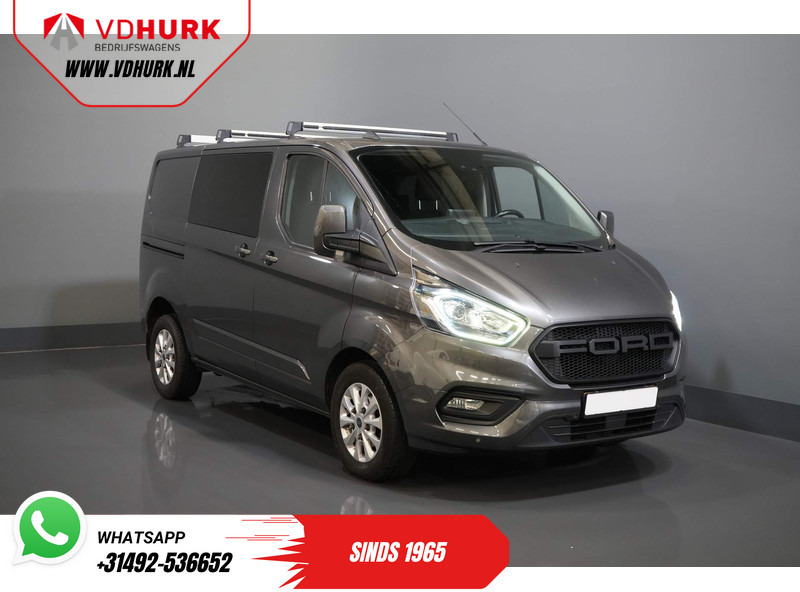 Ford Transit Custom 2.0 TDCI 130 pk Aut. DC Dubbel Cabine Limited 2x Schuifdeur/ CarPlay/ Stoelverw./ Cruise/ LMV/ Navi/ Cruise/ PDC - Malá dodávka: obrázok 1 Ford Transit Custom 2.0 TDCI 130 pk Aut. DC Dubbel Cabine Limited 2x Schuifdeur/ CarPlay/ Stoelverw./ Cruise/ LMV/ Navi/ Cruise/ PDC - Malá dodávka: obrázok 1