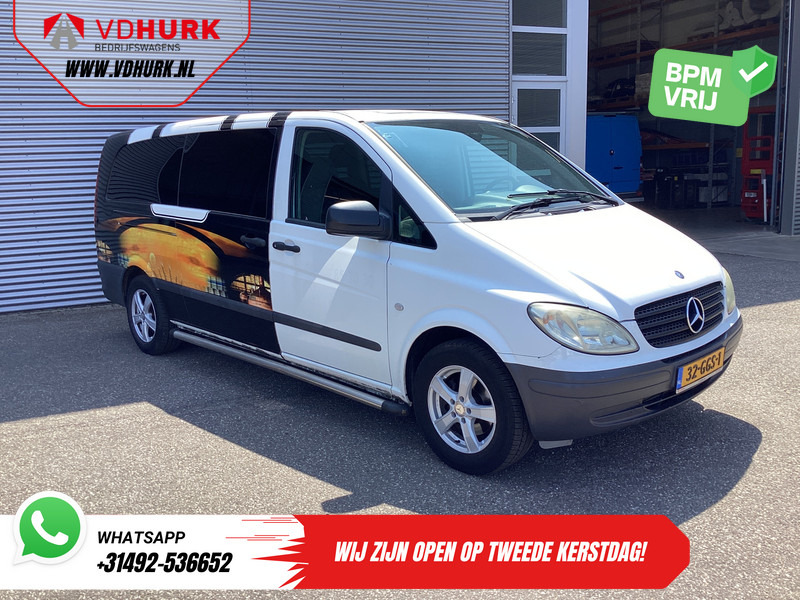 Mercedes-Benz Vito 109 CDI L3 EXPORT ONLY (€6.655,- Incl. BTW/BPM Vrij!) 9 Persoons/ Kombi/ Combi/ 9P/ Sidebars/ Camera/ Trekhaak/ Airco - Minibus, Mikrobus: obrázok 1 Mercedes-Benz Vito 109 CDI L3 EXPORT ONLY (€6.655,- Incl. BTW/BPM Vrij!) 9 Persoons/ Kombi/ Combi/ 9P/ Sidebars/ Camera/ Trekhaak/ Airco - Minibus, Mikrobus: obrázok 1