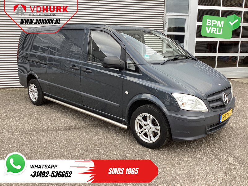 Mercedes-Benz Vito 110 CDI L3 EXPORT NL Auto/ APK 02-2026/ Airco/ LMV/ Sidebars/ Betimmering/ Radio - Malá dodávka: obrázok 1 Mercedes-Benz Vito 110 CDI L3 EXPORT NL Auto/ APK 02-2026/ Airco/ LMV/ Sidebars/ Betimmering/ Radio - Malá dodávka: obrázok 1