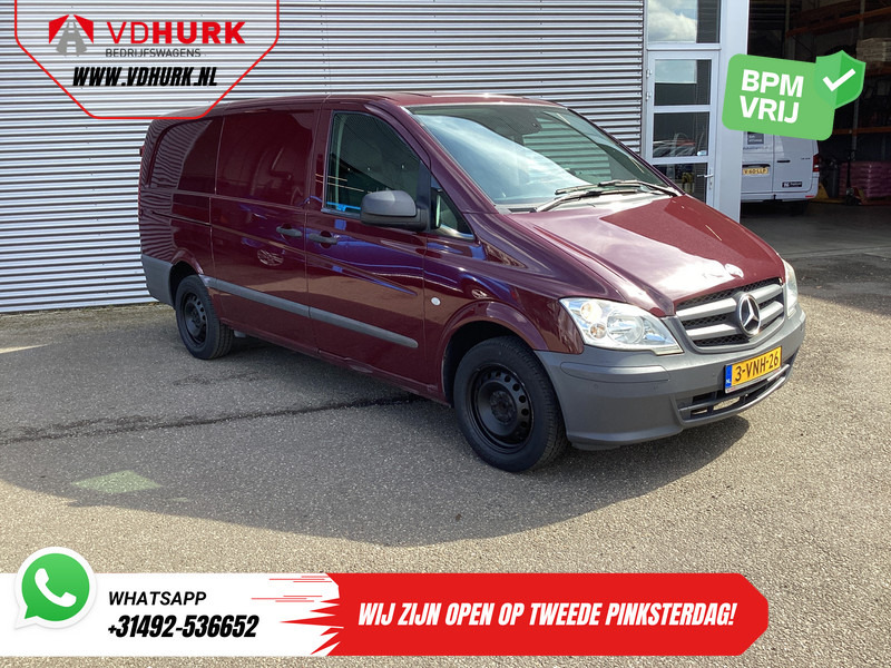 Mercedes-Benz Vito 113 CDI L2 EXPORT ONLY APK 2-2026/ PDC/ Cruise/ Trekhaak/ Airco - Malá dodávka: obrázok 1 Mercedes-Benz Vito 113 CDI L2 EXPORT ONLY APK 2-2026/ PDC/ Cruise/ Trekhaak/ Airco - Malá dodávka: obrázok 1
