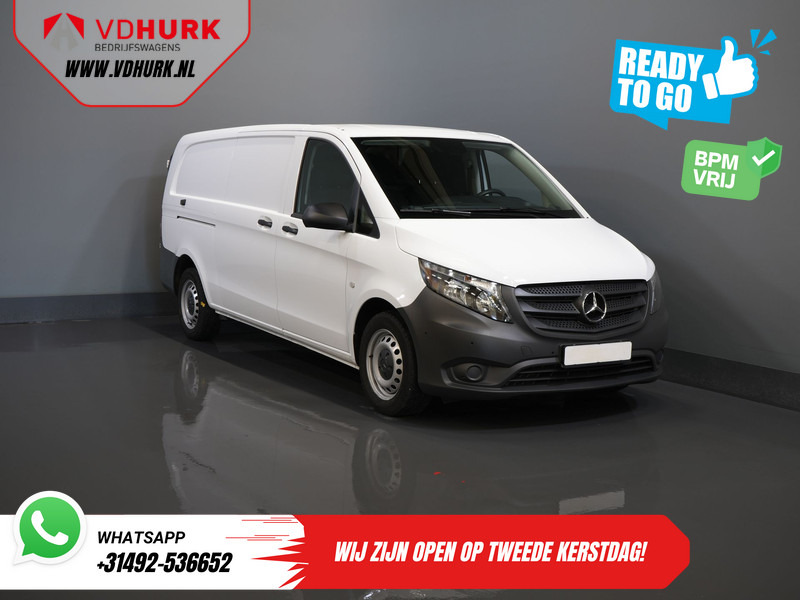 Mercedes-Benz Vito 116 CDI Aut. L3 XL BPM VRIJ! Carplay/ Stoelverw./ 270Gr. Deuren/ Cruise/ Airco/ Navi/ Camera/ PDC - Malá dodávka: obrázok 1 Mercedes-Benz Vito 116 CDI Aut. L3 XL BPM VRIJ! Carplay/ Stoelverw./ 270Gr. Deuren/ Cruise/ Airco/ Navi/ Camera/ PDC - Malá dodávka: obrázok 1