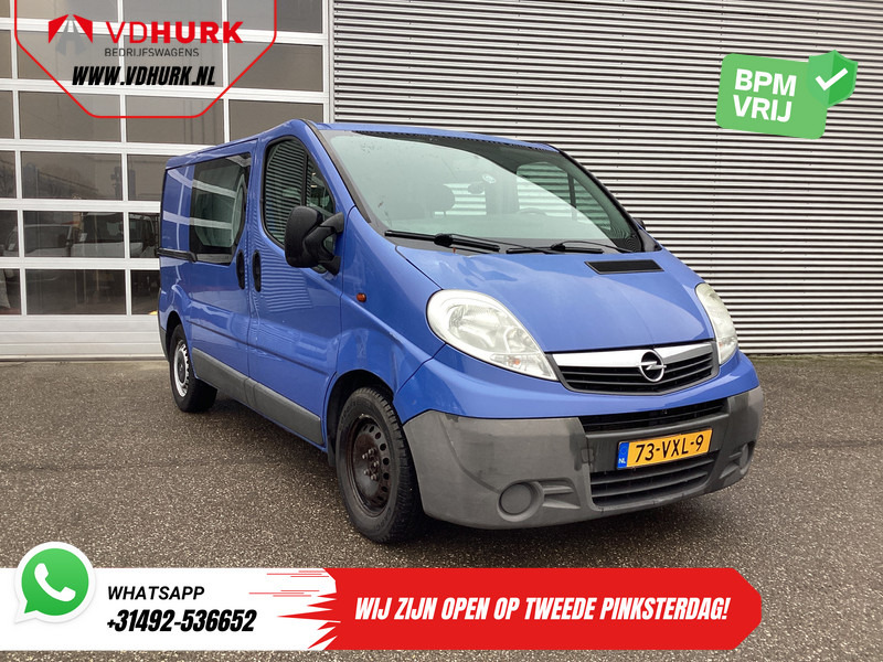 Opel Vivaro 2.5 CDTI 115 pk DC Dubbel Cabine MARGE EXPORT ONLY 2x Schuifdeur/ 6 Pers./ Airco/ PDC/ Trekhaak - Malá dodávka, Dodávkа s dvojitou kabínou: obrázok 1 Opel Vivaro 2.5 CDTI 115 pk DC Dubbel Cabine MARGE EXPORT ONLY 2x Schuifdeur/ 6 Pers./ Airco/ PDC/ Trekhaak - Malá dodávka, Dodávkа s dvojitou kabínou: obrázok 1