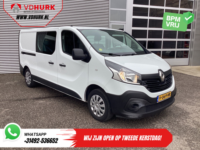 Renault Trafic 1.6 dCi 125 pk E6 L2 DC Dubbel Cabine BPM VRIJ NL Auto/ Camera/ Cruise/ Navi/ Airco/ Trekhaak - Malá dodávka, Dodávkа s dvojitou kabínou: obrázok 1 Renault Trafic 1.6 dCi 125 pk E6 L2 DC Dubbel Cabine BPM VRIJ NL Auto/ Camera/ Cruise/ Navi/ Airco/ Trekhaak - Malá dodávka, Dodávkа s dvojitou kabínou: obrázok 1