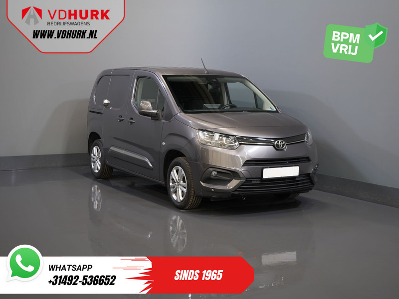 Toyota PROACE CITY 1.2 Turbo 130 pk Aut. BENZINE 3Pers./ Stoelverw./ Climate/ Keyless/ Carplay/ Cruise/ PDC/ Trekhaak - Furgon: obrázok 1 Toyota PROACE CITY 1.2 Turbo 130 pk Aut. BENZINE 3Pers./ Stoelverw./ Climate/ Keyless/ Carplay/ Cruise/ PDC/ Trekhaak - Furgon: obrázok 1
