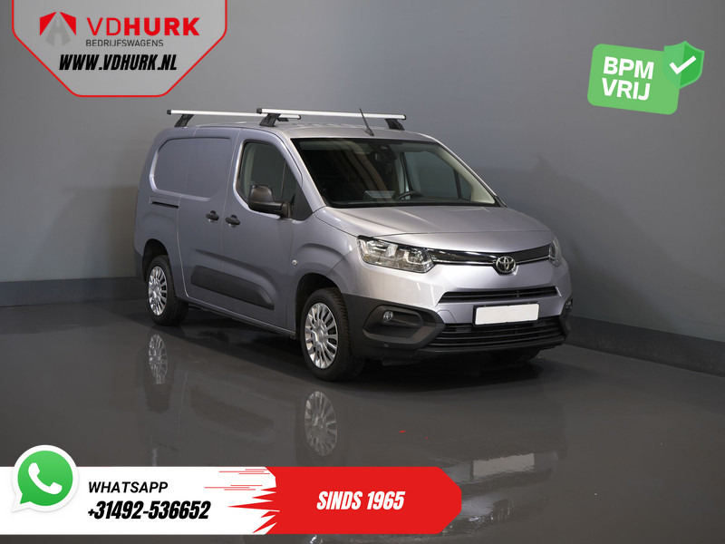 Toyota PROACE CITY 1.2 Turbo 130 pk L2 Benzine Aut. BPM VRIJ! 3Pers./ Carplay/ Camera/ Cruise/ PDC/ Trekhaak - Furgon: obrázok 1 Toyota PROACE CITY 1.2 Turbo 130 pk L2 Benzine Aut. BPM VRIJ! 3Pers./ Carplay/ Camera/ Cruise/ PDC/ Trekhaak - Furgon: obrázok 1