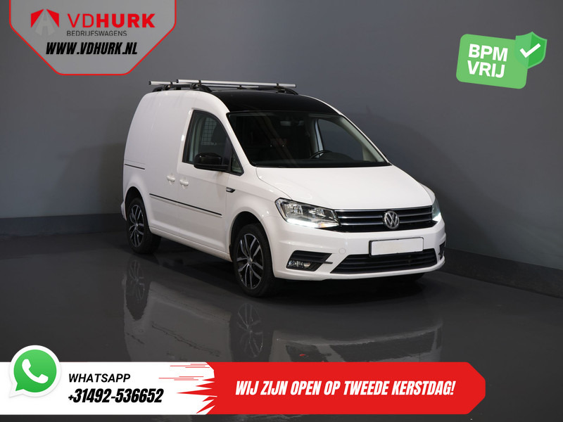 Volkswagen Caddy 2.0 TDI 100 pk DSG Aut. BPM VRIJ! Edition 35 Carplay/ Stoelverw./ Standkachel/ Cruise/ Airco/ PDC/ LMV/ Dakdragers/ Trekhaak/ In - Furgon: obrázok 1 Volkswagen Caddy 2.0 TDI 100 pk DSG Aut. BPM VRIJ! Edition 35 Carplay/ Stoelverw./ Standkachel/ Cruise/ Airco/ PDC/ LMV/ Dakdragers/ Trekhaak/ In - Furgon: obrázok 1