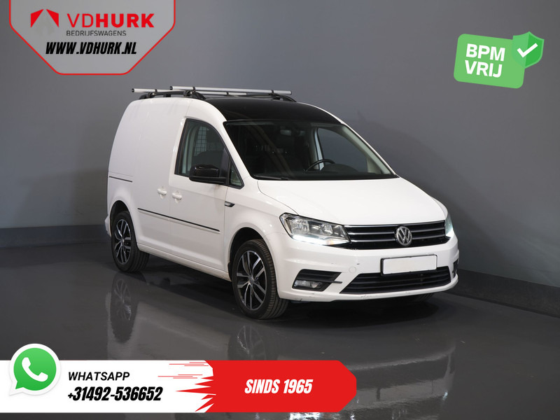 Volkswagen Caddy 2.0 TDI 100 pk DSG Aut. BPM VRIJ! Edition 35 Carplay/ Stoelverw./ Standkachel/ Cruise/ Airco/ PDC/ LMV/ Dakdragers/ Trekhaak/ In - Furgon: obrázok 1 Volkswagen Caddy 2.0 TDI 100 pk DSG Aut. BPM VRIJ! Edition 35 Carplay/ Stoelverw./ Standkachel/ Cruise/ Airco/ PDC/ LMV/ Dakdragers/ Trekhaak/ In - Furgon: obrázok 1