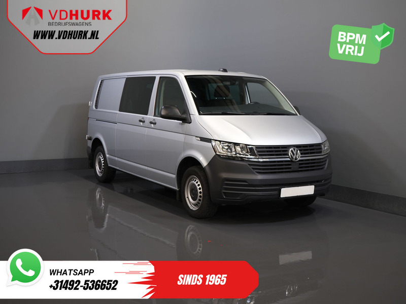 Volkswagen Transporter T6.1 2.0 TDI 150 pk DSG Aut. L2 DC BPM VRIJ! Dubbel Cabine 6 Pers./ Lage KM!/ Adapt.Cruise/ Navi/ Carplay/ Trekhaak - Furgon, Dodávkа s dvojitou kabínou: obrázok 1 Volkswagen Transporter T6.1 2.0 TDI 150 pk DSG Aut. L2 DC BPM VRIJ! Dubbel Cabine 6 Pers./ Lage KM!/ Adapt.Cruise/ Navi/ Carplay/ Trekhaak - Furgon, Dodávkа s dvojitou kabínou: obrázok 1
