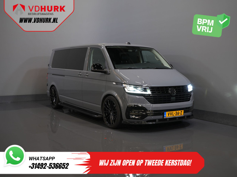 Volkswagen Transporter T6.1 2.0 TDI 150 pk DSG Aut. L2 DC Dubbel Cabine 6 Pers./ LED/ Leder/ Bilstein/ Alpine/ 20'' LMV/ Glasslook/ Alarm III/ Carplay/ - Malá dodávka, Dodávkа s dvojitou kabínou: obrázok 1 Volkswagen Transporter T6.1 2.0 TDI 150 pk DSG Aut. L2 DC Dubbel Cabine 6 Pers./ LED/ Leder/ Bilstein/ Alpine/ 20'' LMV/ Glasslook/ Alarm III/ Carplay/ - Malá dodávka, Dodávkа s dvojitou kabínou: obrázok 1
