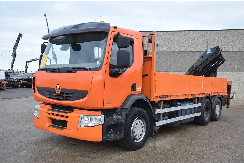 Renault Premium 410 - Valníkový/ Plošinový nákladný automobil, Auto s hydraulickou rukou: obrázok 2 Renault Premium 410 - Valníkový/ Plošinový nákladný automobil, Auto s hydraulickou rukou: obrázok 2