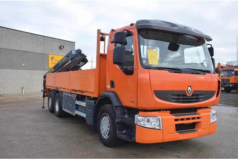 Renault Premium 410 - Valníkový/ Plošinový nákladný automobil, Auto s hydraulickou rukou: obrázok 5 Renault Premium 410 - Valníkový/ Plošinový nákladný automobil, Auto s hydraulickou rukou: obrázok 5