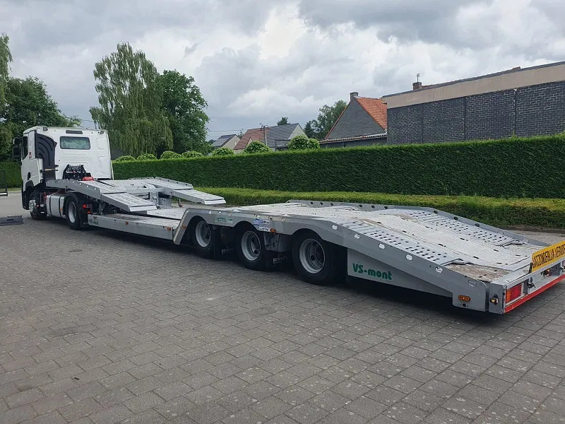 VS MONT VSAT02 -Belgische Trailer - Truck transporter - Náves prepravník áut: obrázok 1 VS MONT VSAT02 -Belgische Trailer - Truck transporter - Náves prepravník áut: obrázok 1