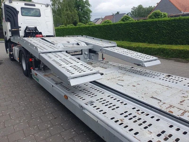VS MONT VSAT02 -Belgische Trailer - Truck transporter - Náves prepravník áut: obrázok 2 VS MONT VSAT02 -Belgische Trailer - Truck transporter - Náves prepravník áut: obrázok 2