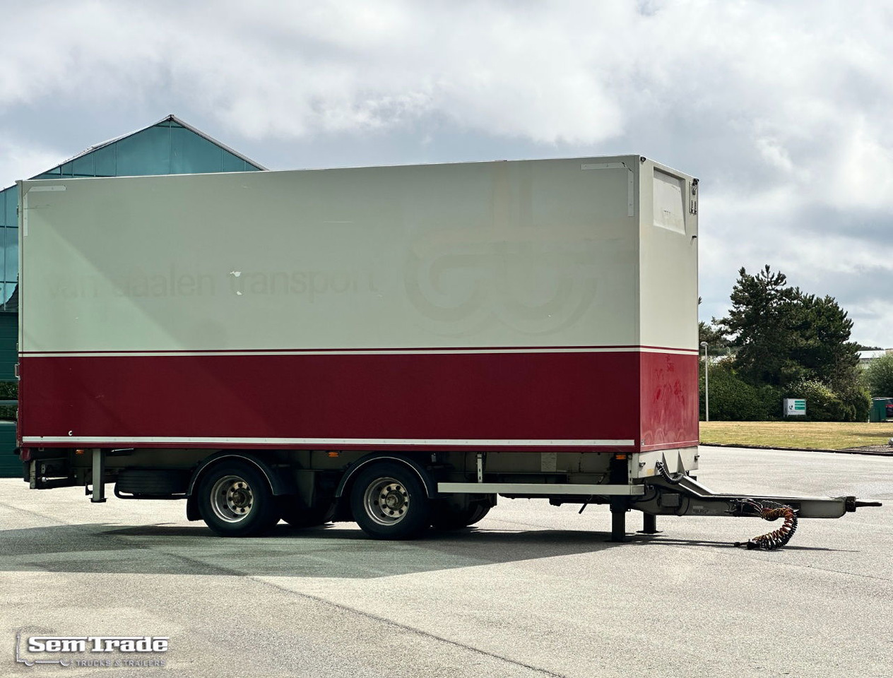 Burg 2 Axle VAN Beurden Isolated BOX TRS Cooling Good Condition Holland-Trailer - Príves chladírenské: obrázok 5 Burg 2 Axle VAN Beurden Isolated BOX TRS Cooling Good Condition Holland-Trailer - Príves chladírenské: obrázok 5