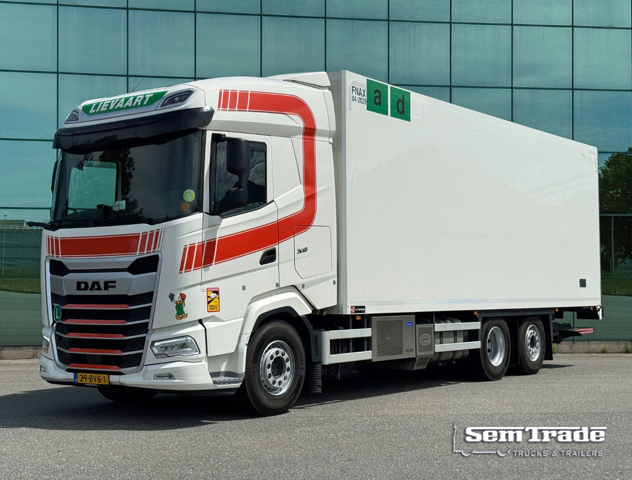DAF XG 480 FAR 475.000 KM Carrier TRS Iceland 815 x 250 x 275 CM Inside Tail Lift NL Truck - Chladirenské nákladné vozidlo: obrázok 1 DAF XG 480 FAR 475.000 KM Carrier TRS Iceland 815 x 250 x 275 CM Inside Tail Lift NL Truck - Chladirenské nákladné vozidlo: obrázok 1