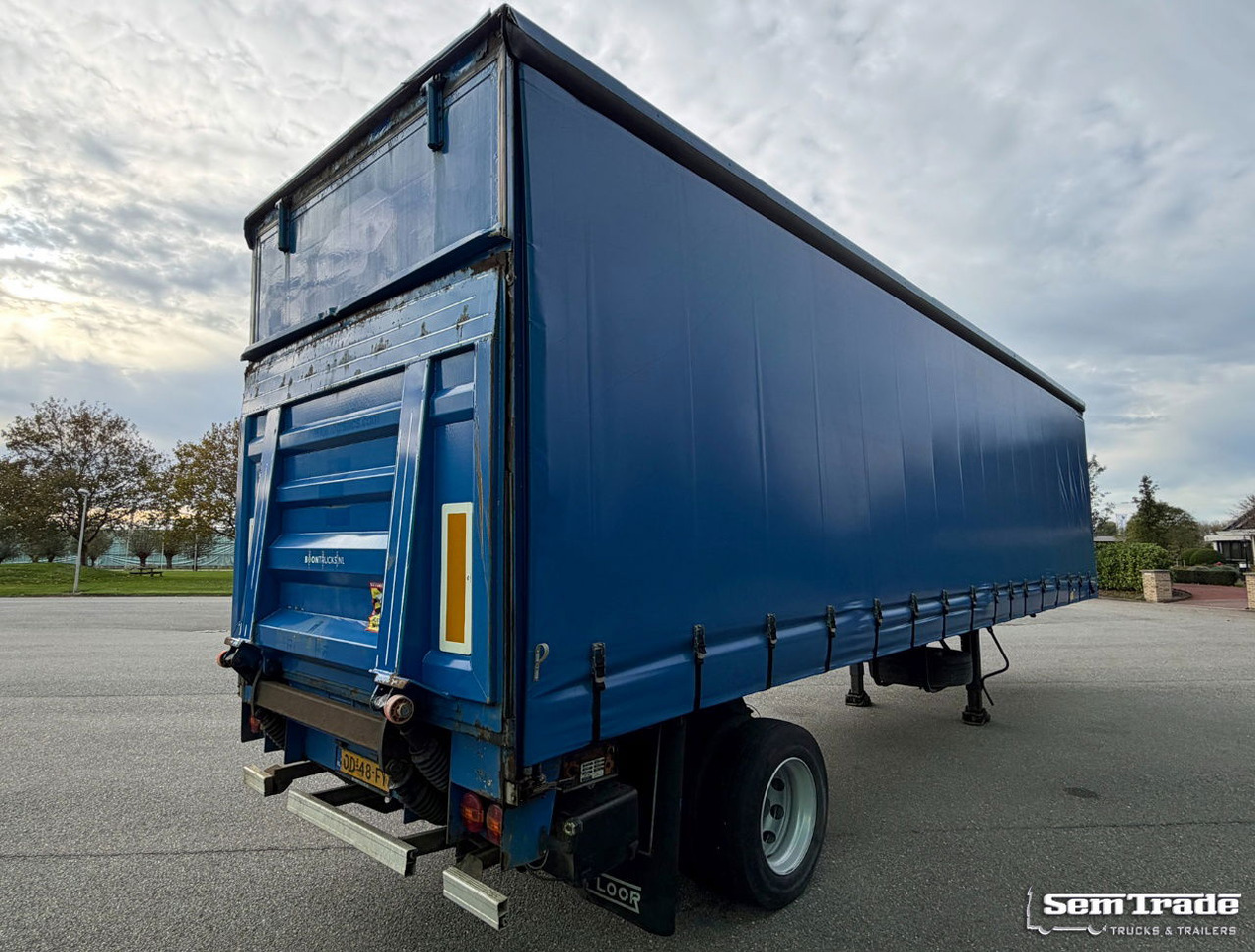Floor FL0-12-102 City Trailer Tail Lift Good Condition Holland-Trailer - Plachtový náves: obrázok 4 Floor FL0-12-102 City Trailer Tail Lift Good Condition Holland-Trailer - Plachtový náves: obrázok 4