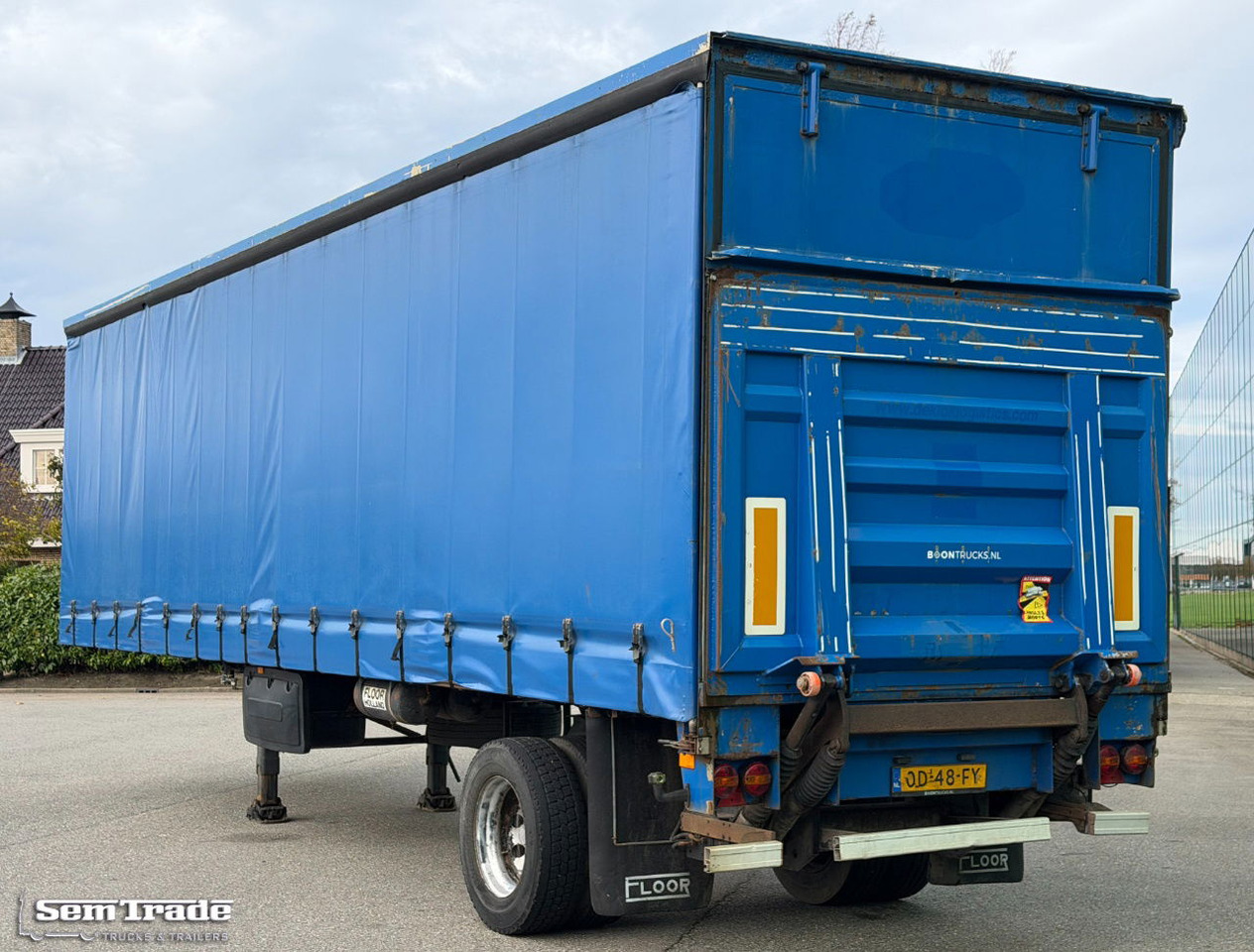 Floor FL0-12-102 City Trailer Tail Lift Good Condition Holland-Trailer - Plachtový náves: obrázok 3 Floor FL0-12-102 City Trailer Tail Lift Good Condition Holland-Trailer - Plachtový náves: obrázok 3