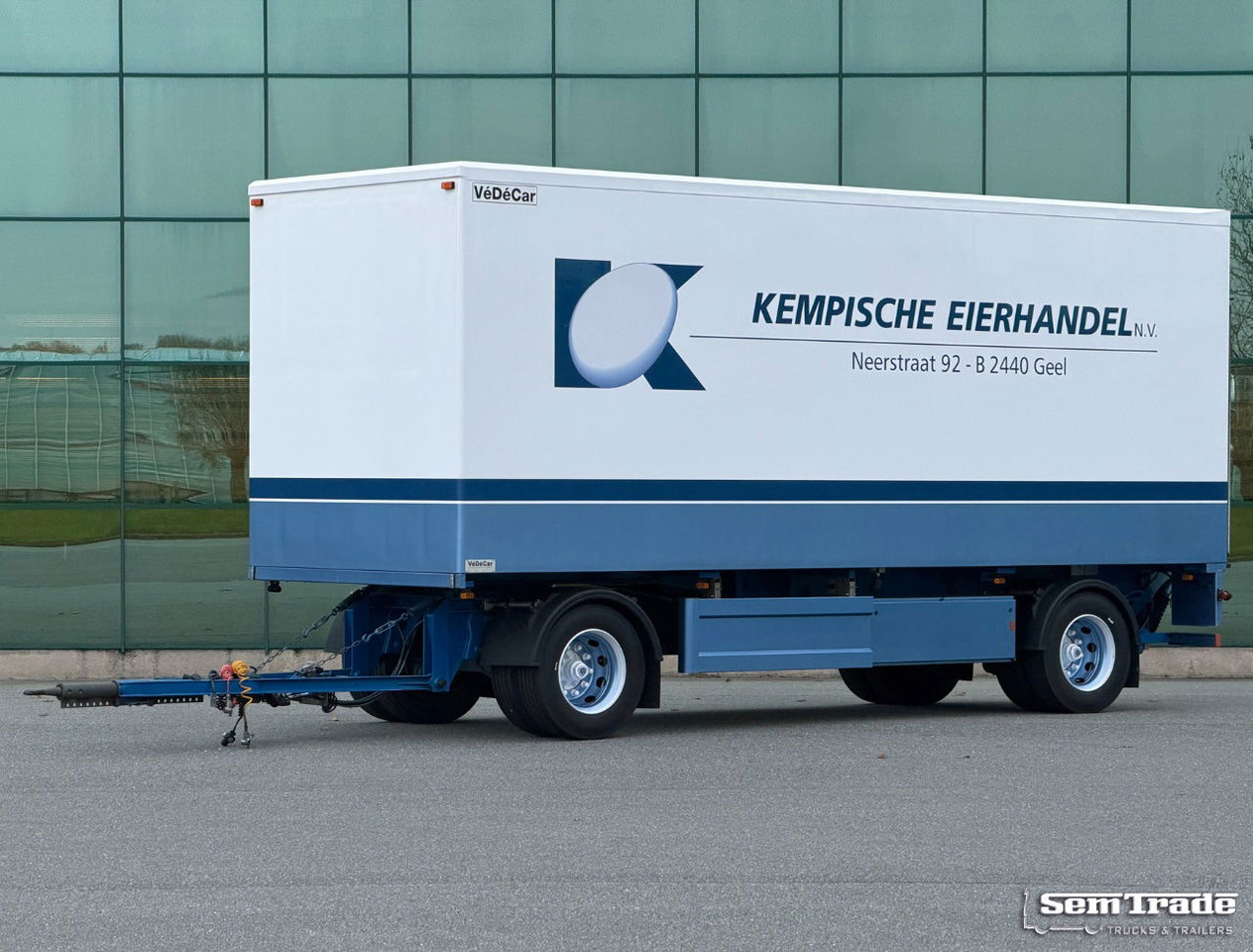 Groenewegen DRA-10-10-2 VéDéCar Isolated BOX BPW Axles Disc Brakes Tail Lift NEW Condition - Príves skriňové: obrázok 1 Groenewegen DRA-10-10-2 VéDéCar Isolated BOX BPW Axles Disc Brakes Tail Lift NEW Condition - Príves skriňové: obrázok 1