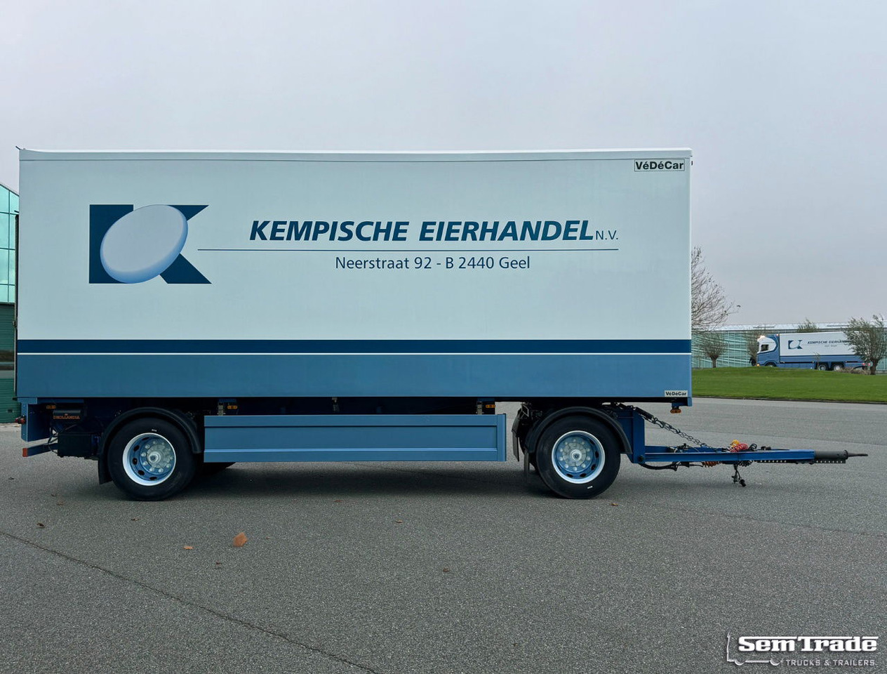 Groenewegen DRA-10-10-2 VéDéCar Isolated BOX BPW Axles Disc Brakes Tail Lift NEW Condition - Príves skriňové: obrázok 5 Groenewegen DRA-10-10-2 VéDéCar Isolated BOX BPW Axles Disc Brakes Tail Lift NEW Condition - Príves skriňové: obrázok 5