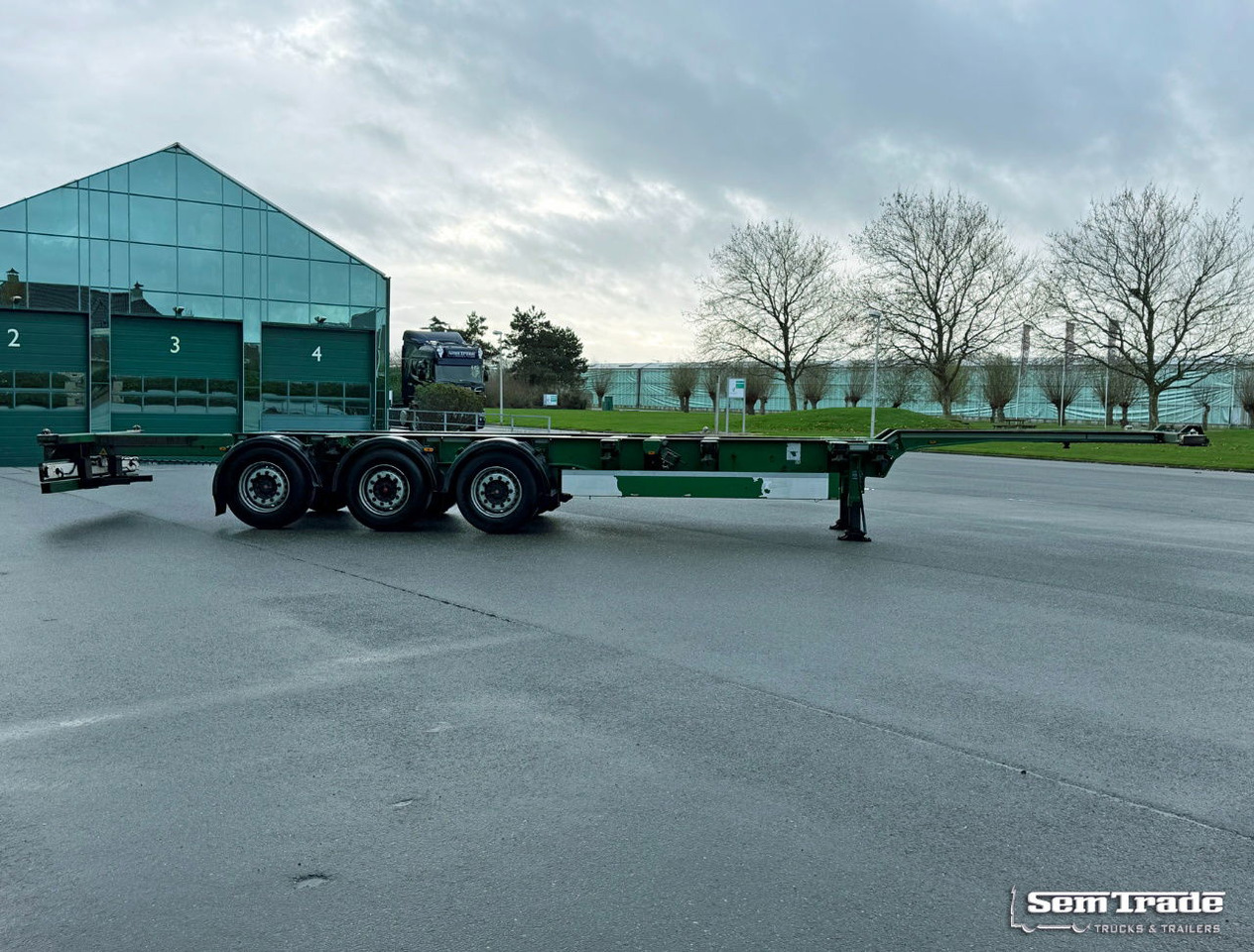 Kögel S24-2 Back Slider Lift Axle Disc Brakes 3 Pieces Available NL-Trailer - Náves preprava kontajnerov/ Výmenná nadstavba: obrázok 5 Kögel S24-2 Back Slider Lift Axle Disc Brakes 3 Pieces Available NL-Trailer - Náves preprava kontajnerov/ Výmenná nadstavba: obrázok 5