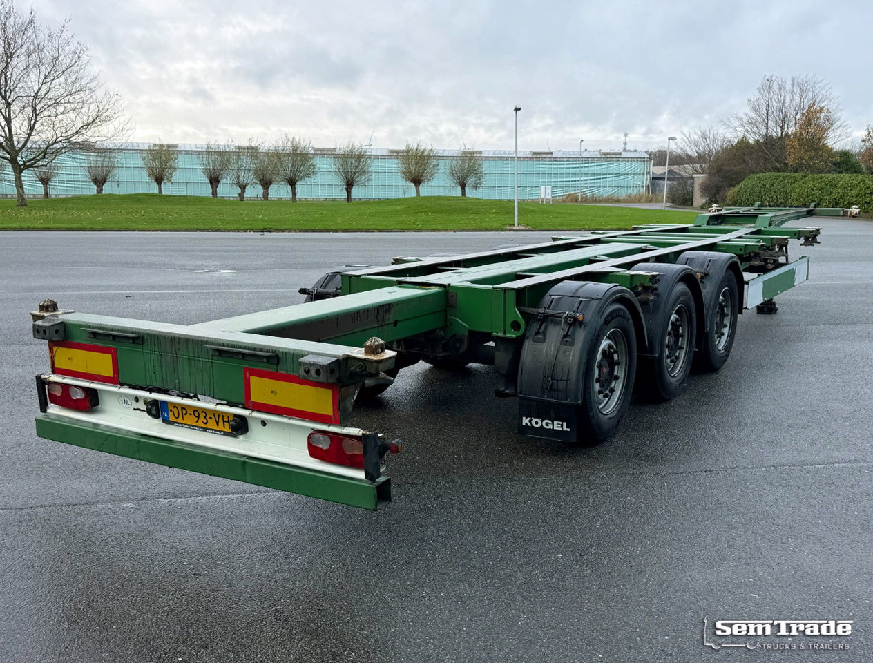 Kögel S24-2 Back Slider Lift Axle Disc Brakes 3 Pieces Available NL-Trailer - Náves preprava kontajnerov/ Výmenná nadstavba: obrázok 4 Kögel S24-2 Back Slider Lift Axle Disc Brakes 3 Pieces Available NL-Trailer - Náves preprava kontajnerov/ Výmenná nadstavba: obrázok 4