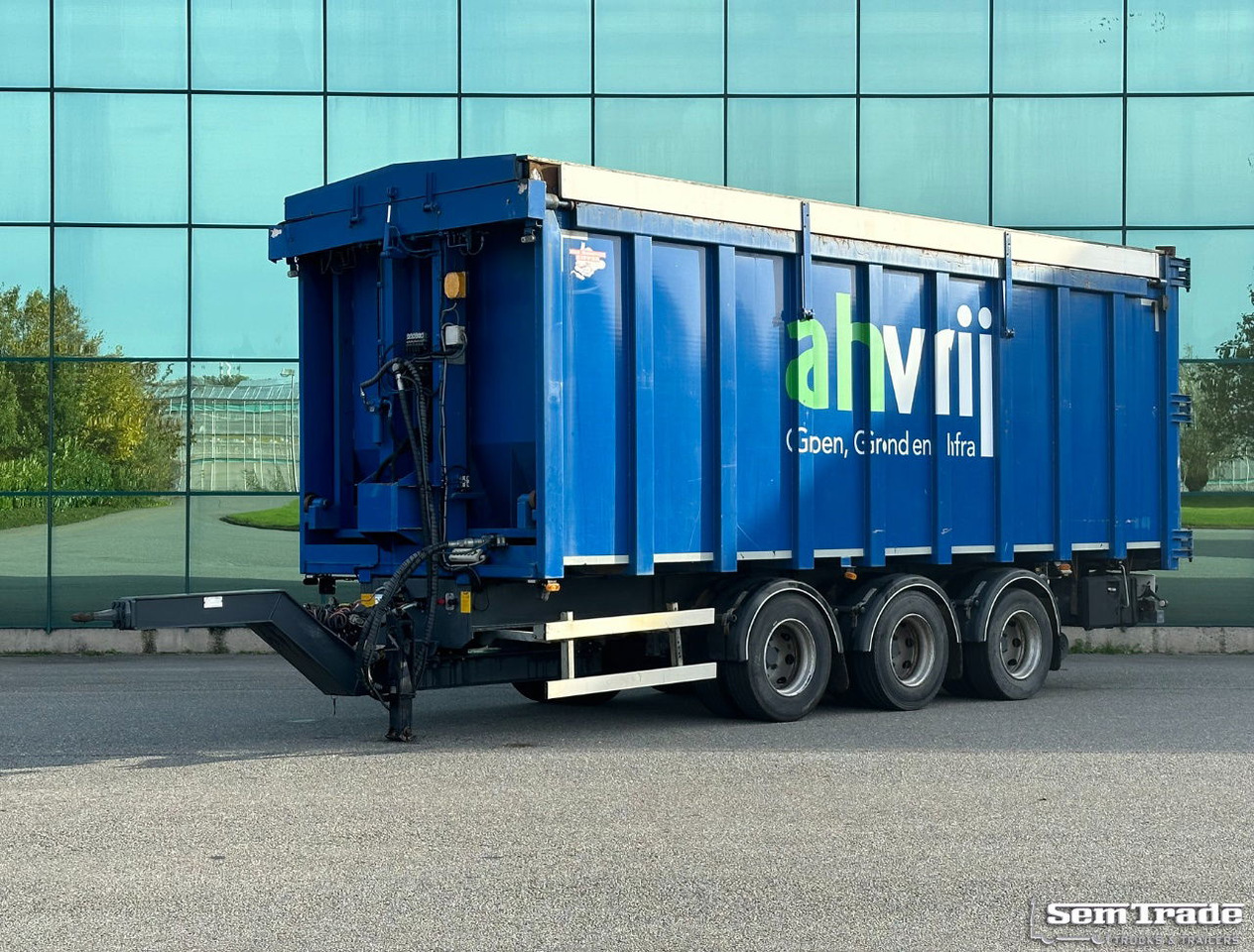 LAG M-3-24 + Piet Ruizeveld DS Lift Axle 72.000 KM Super Condition - Príves sklápěcí: obrázok 1 LAG M-3-24 + Piet Ruizeveld DS Lift Axle 72.000 KM Super Condition - Príves sklápěcí: obrázok 1