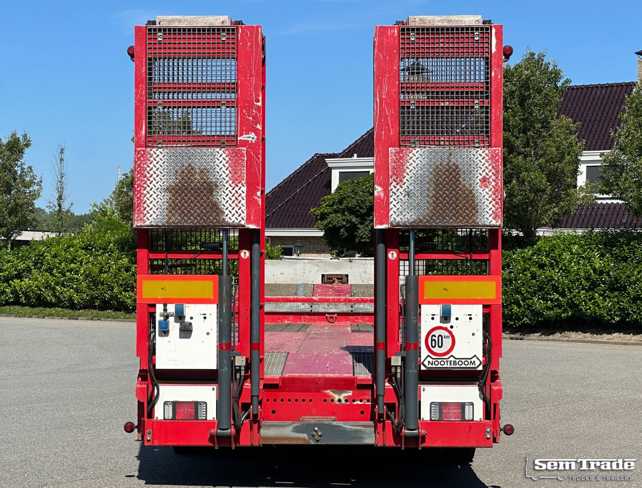 Nooteboom OSD-48-003 Semi 3 Axles Hydraulic Ramps Hinge TOP Condition - Náves podvalník: obrázok 4 Nooteboom OSD-48-003 Semi 3 Axles Hydraulic Ramps Hinge TOP Condition - Náves podvalník: obrázok 4