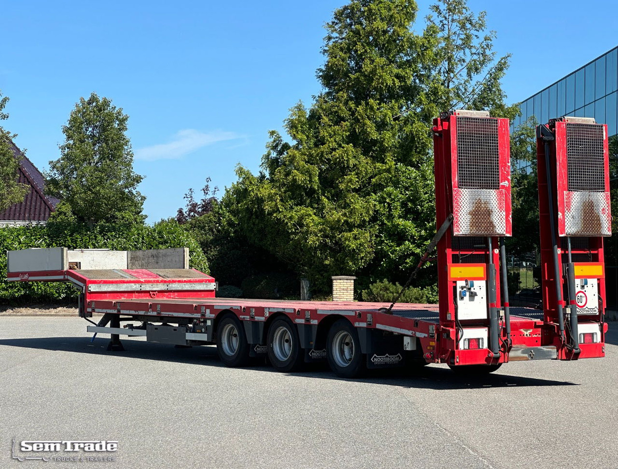 Nooteboom OSD-48-003 Semi 3 Axles Hydraulic Ramps Hinge TOP Condition - Náves podvalník: obrázok 3 Nooteboom OSD-48-003 Semi 3 Axles Hydraulic Ramps Hinge TOP Condition - Náves podvalník: obrázok 3