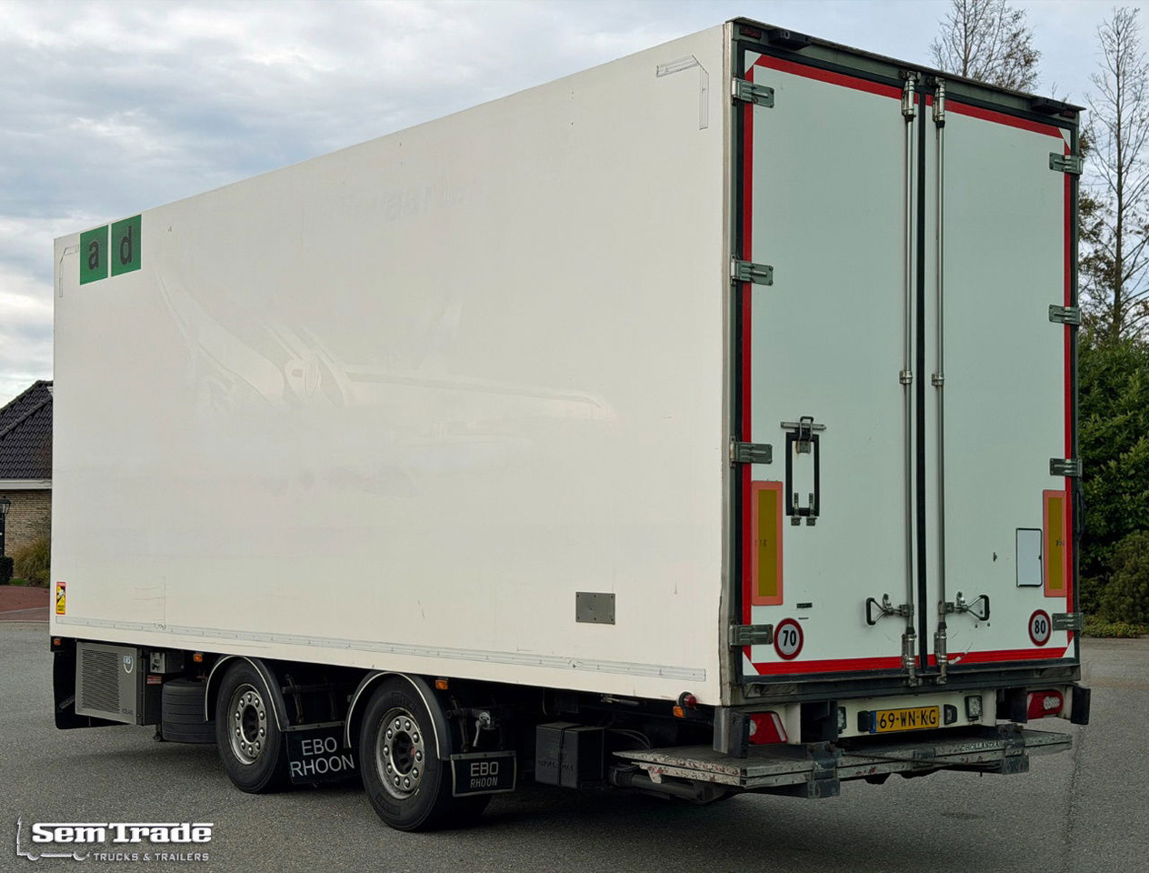 Van Weel VW 18000 VW EBO Isolated BOX TRS Cooling Tail Lift NL-Trailer - Príves izotermické: obrázok 3 Van Weel VW 18000 VW EBO Isolated BOX TRS Cooling Tail Lift NL-Trailer - Príves izotermické: obrázok 3