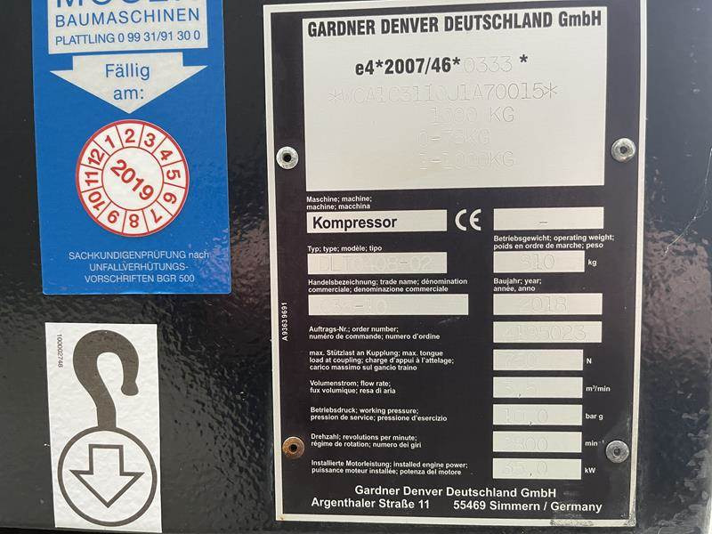 Compair C 35 - 10 - Vzduchový kompresor: obrázok 4 Compair C 35 - 10 - Vzduchový kompresor: obrázok 4