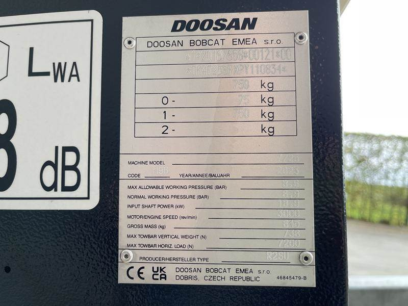 Doosan 7 / 25 - G - N - Vzduchový kompresor: obrázok 5 Doosan 7 / 25 - G - N - Vzduchový kompresor: obrázok 5