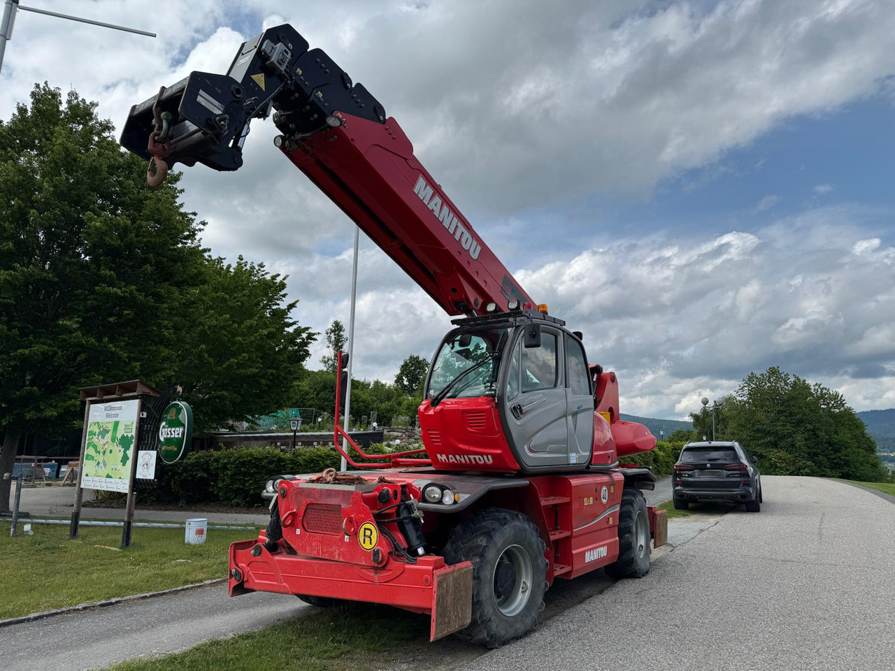 MANITOU MRT 2470 + Privilege ST4S1 - Teleskopický kolesový nakladač: obrázok 4 MANITOU MRT 2470 + Privilege ST4S1 - Teleskopický kolesový nakladač: obrázok 4