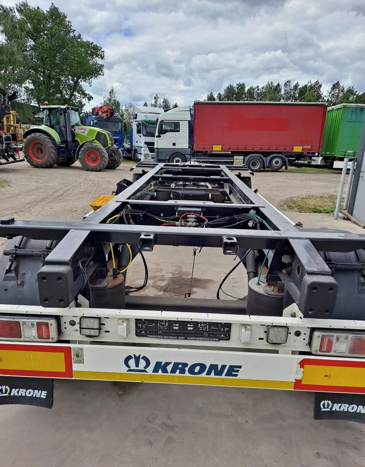 Krone Przyczepa Krone - Príves preprava kontajnerov/ Výmenná nadstavba: obrázok 1 Krone Przyczepa Krone - Príves preprava kontajnerov/ Výmenná nadstavba: obrázok 1