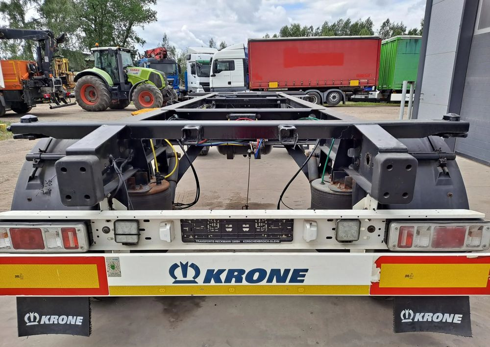 Príves preprava kontajnerov/ Výmenná nadstavba Krone Przyczepa Krone: obrázok 10