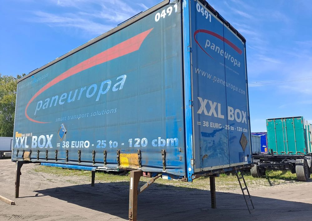 Krone Zabudowa Jumbo Firana BDF 7.70 m - Plachtová nadstavba: obrázok 3 Krone Zabudowa Jumbo Firana BDF 7.70 m - Plachtová nadstavba: obrázok 3