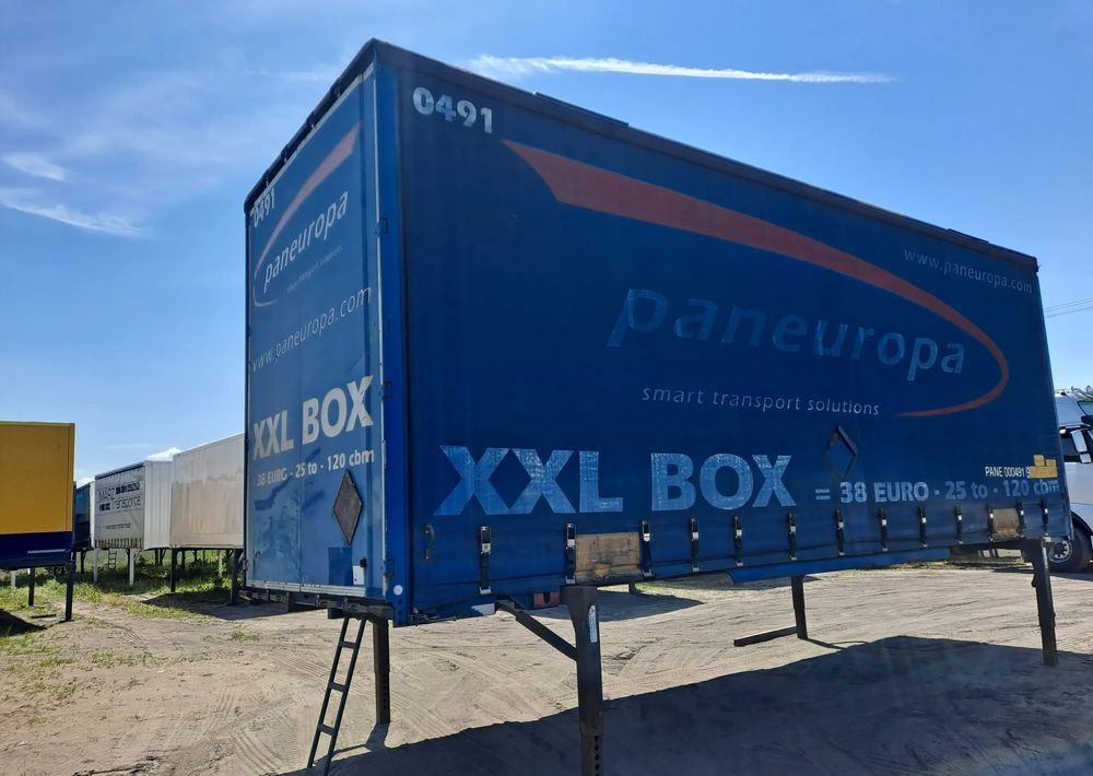 Krone Zabudowa Jumbo Firana BDF 7.70 m - Plachtová nadstavba: obrázok 2 Krone Zabudowa Jumbo Firana BDF 7.70 m - Plachtová nadstavba: obrázok 2