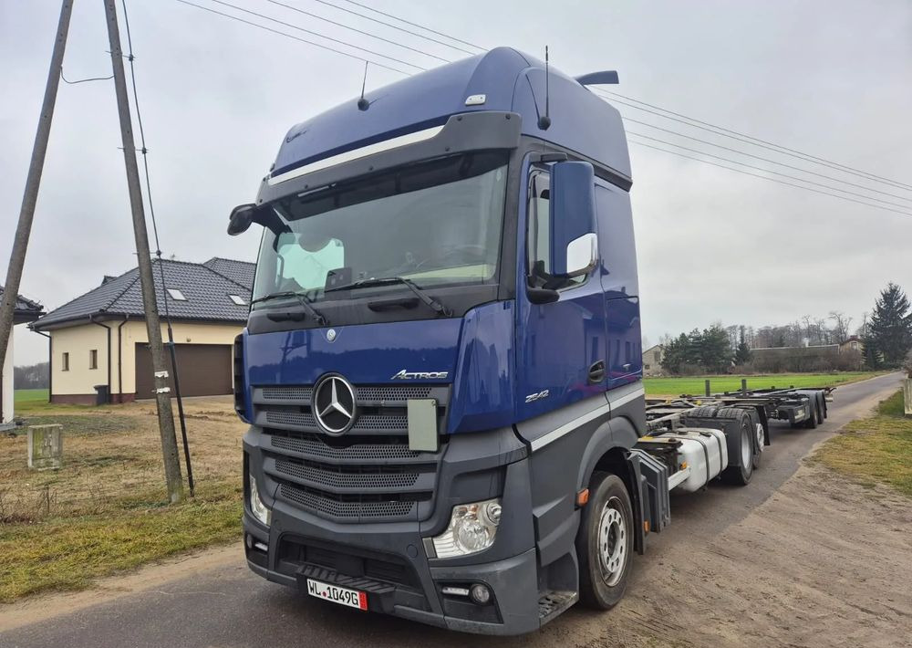 Mercedes-Benz Actros 2542 JUMBO Zestaw Euro 6 - Podvozek s kabinou: obrázok 1 Mercedes-Benz Actros 2542 JUMBO Zestaw Euro 6 - Podvozek s kabinou: obrázok 1
