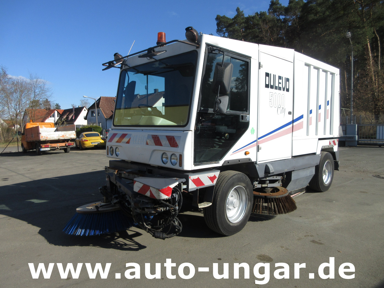DULEVO 5000 City Hochentleerung Handsaugschlauch Frontbesen 4x4x4 - Zametacie vozidlo: obrázok 1 DULEVO 5000 City Hochentleerung Handsaugschlauch Frontbesen 4x4x4 - Zametacie vozidlo: obrázok 1