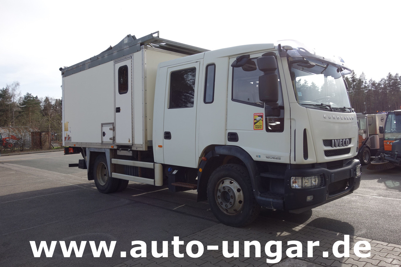 IVECO Eurocargo 120E225Doka Koffer mobile Werkstatt LBW Dachträger Wohnmobil Dif.-Sperre - Skříňový nákladní auto: obrázok 3 IVECO Eurocargo 120E225Doka Koffer mobile Werkstatt LBW Dachträger Wohnmobil Dif.-Sperre - Skříňový nákladní auto: obrázok 3