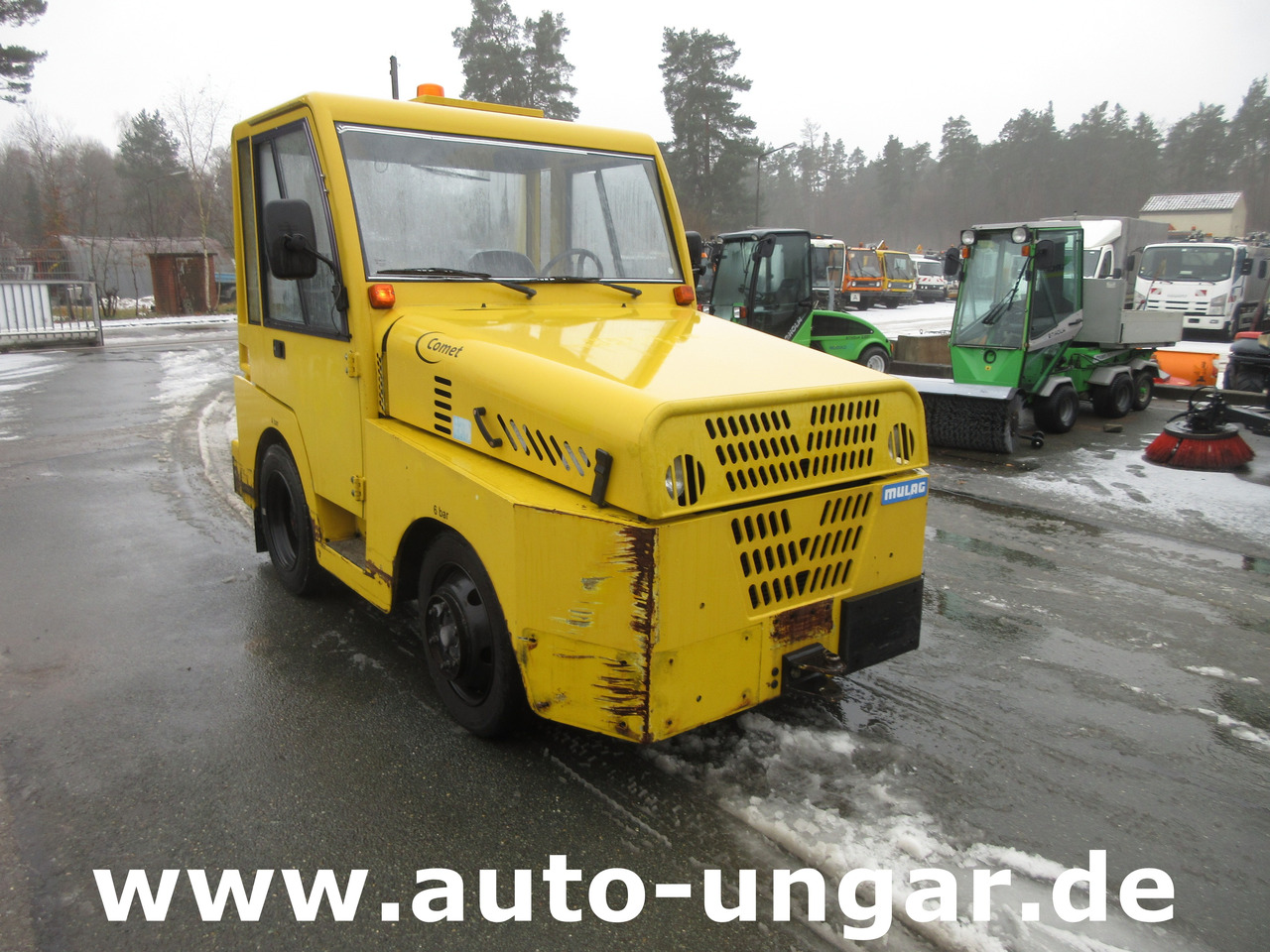 MULAG Comet 6D Diesel Schlepper Push-Back GSE Gepäckwagen - Batožinový traktor: obrázok 1 MULAG Comet 6D Diesel Schlepper Push-Back GSE Gepäckwagen - Batožinový traktor: obrázok 1